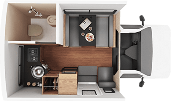 Franklin used RV top View